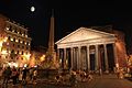 Pantheon at night