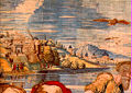 Tapestry featuring Vatican Hill (left), circa 1519
