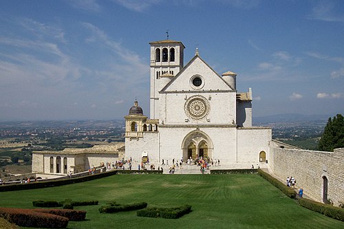 Upper Basilica of st. Francis of Assisi, 11 August 2010