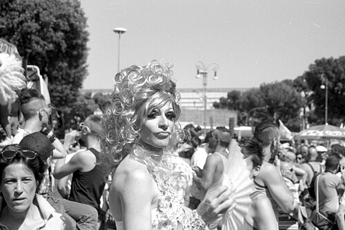 Drag queen at 2012 Rome Pride