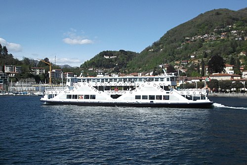 Ship "Sempione" on Lake Maggiore