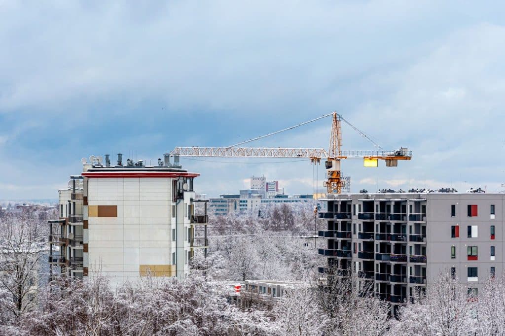 view of construction project