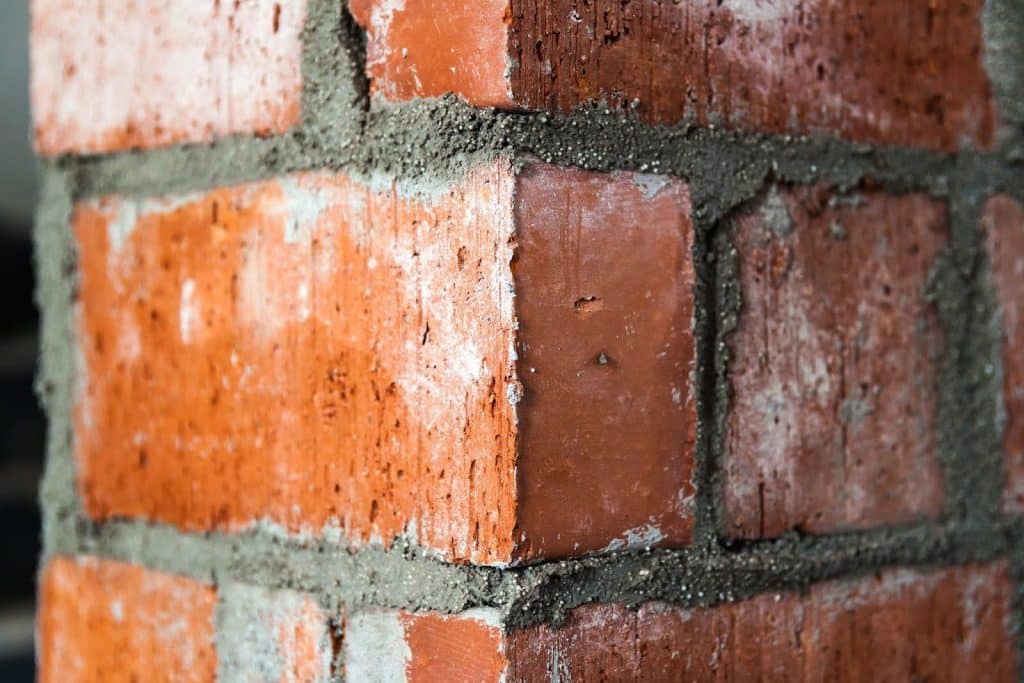 brick masonry project that requires maintenance
