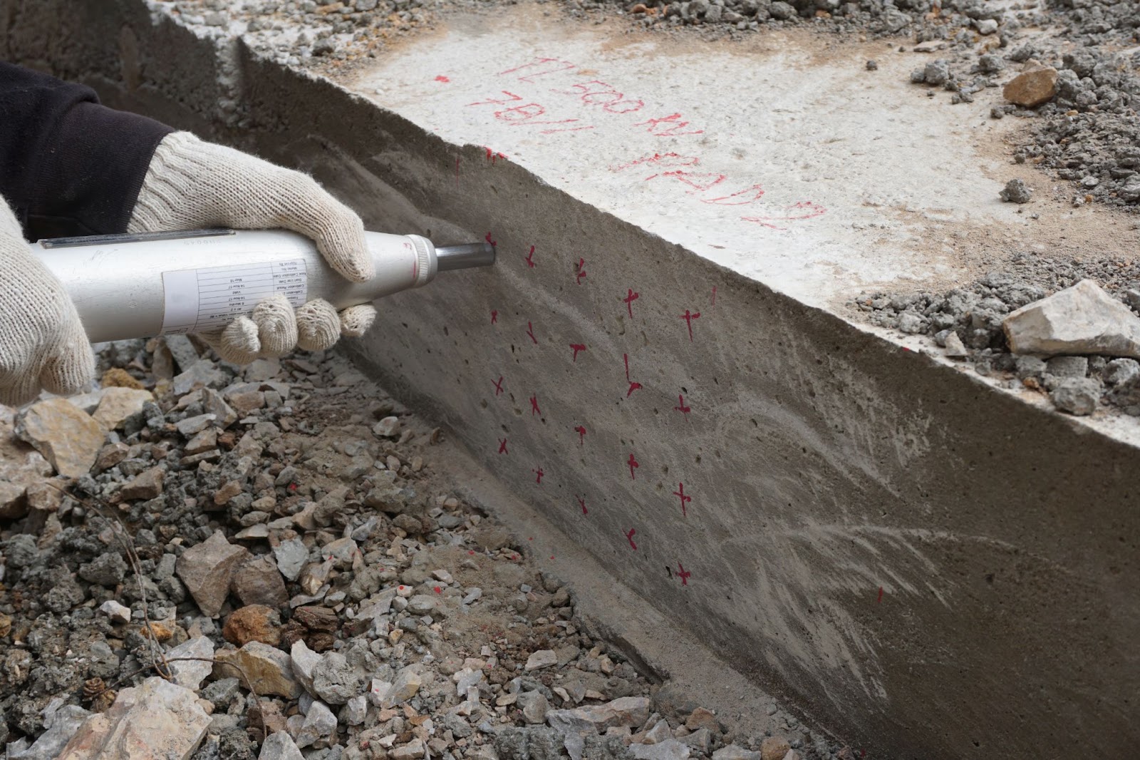 Testing structural concrete repairs