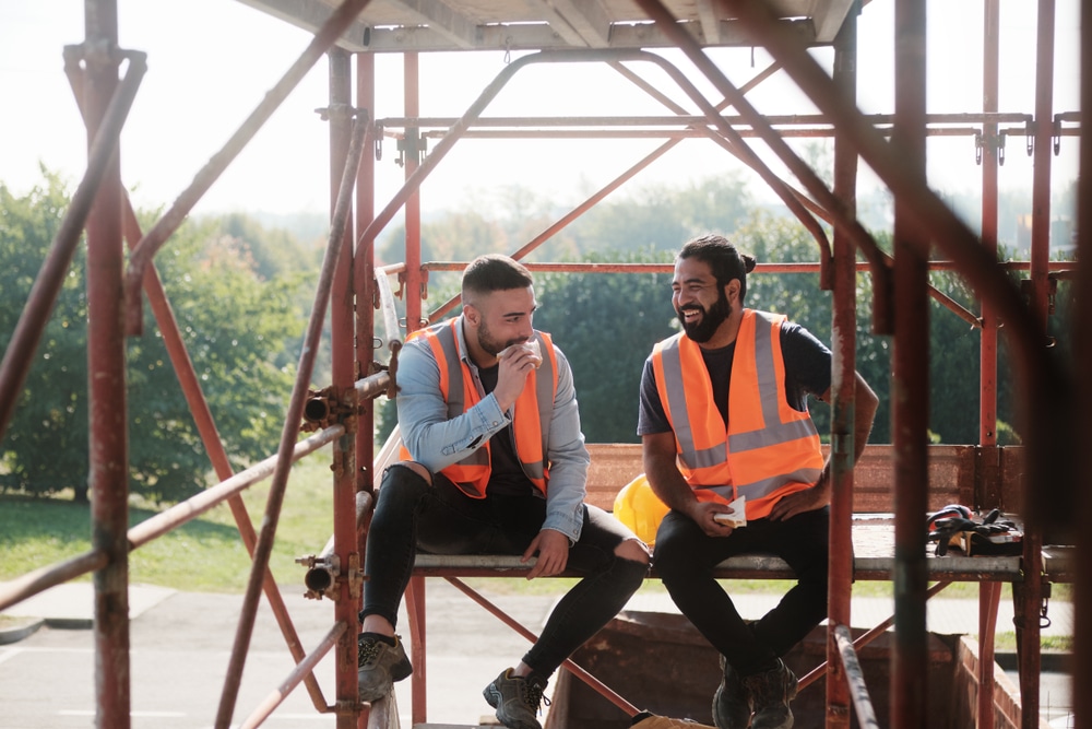 Commercial Construction Management crew