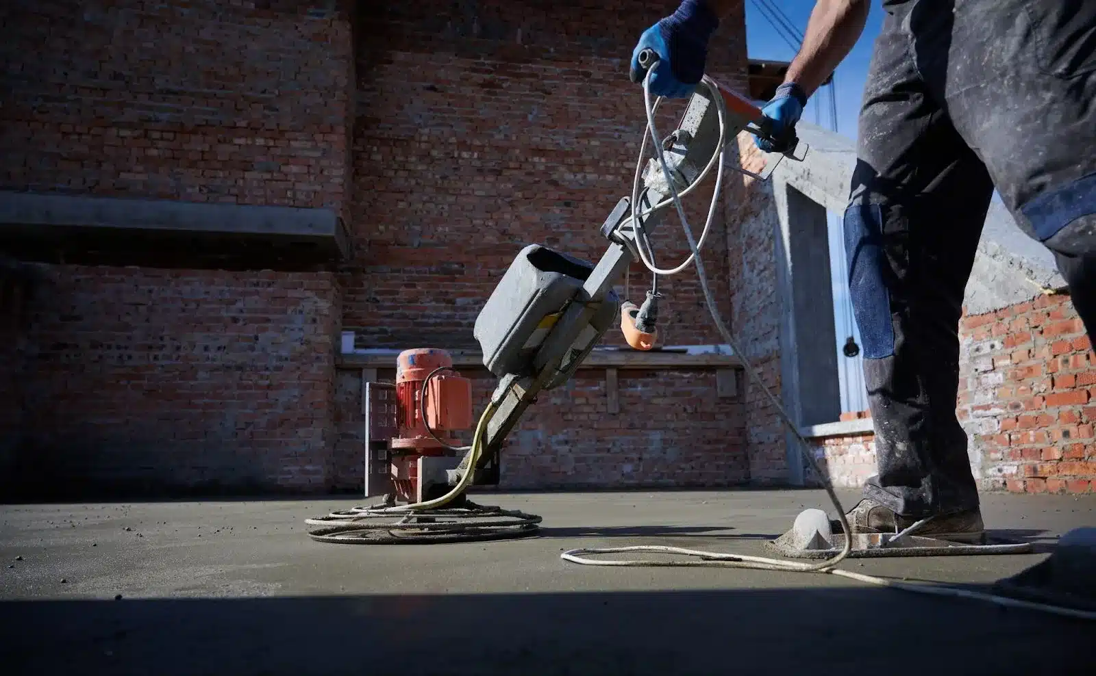 concrete finishing